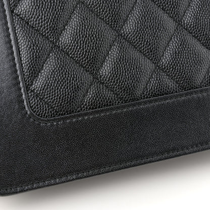 Chanel Caviar Quilted Vintage Mademoiselle Wallet On Chain WOC Black 13 of 14