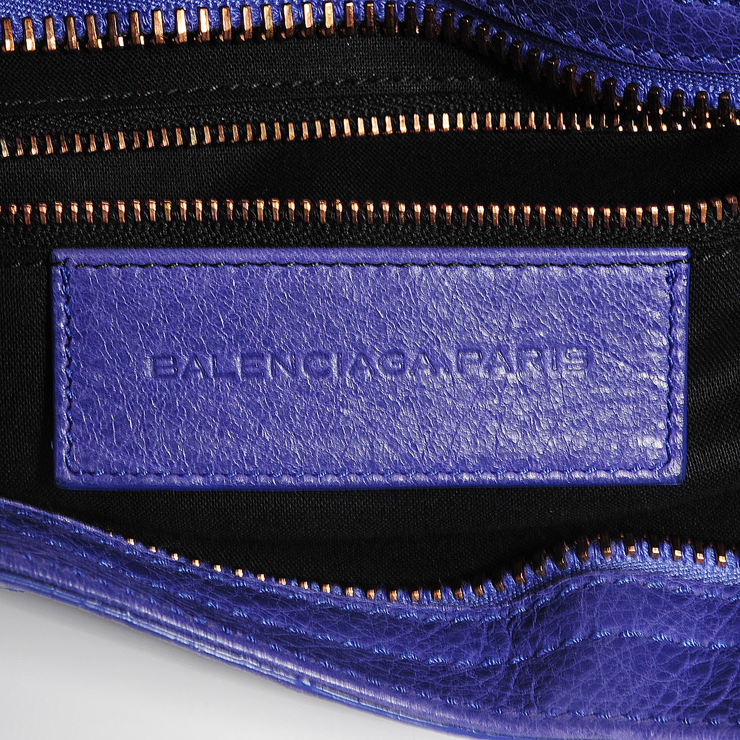 Balenciaga Agneau Giant 21 Rose Gold Hardware City Bleu Lavande 6 of 15