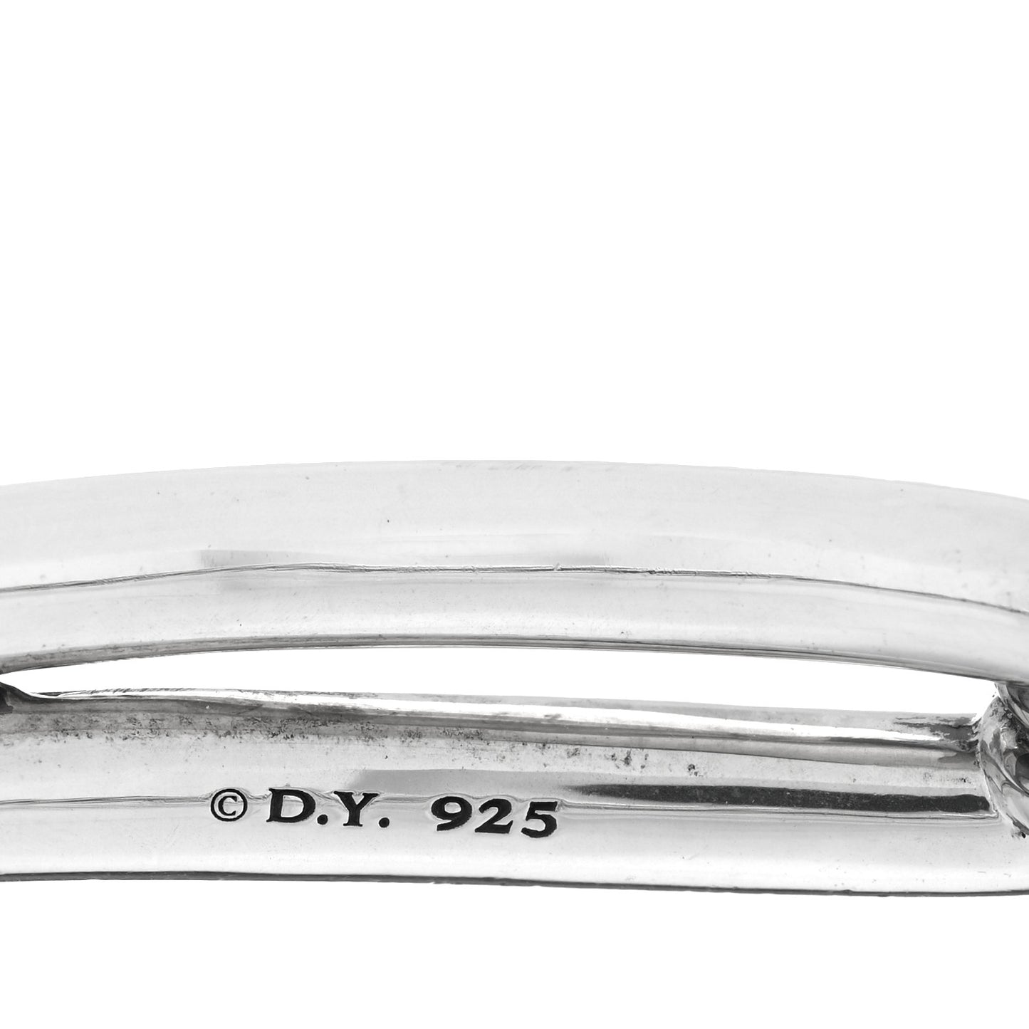 Sterling Silver 10mm Single Loop Labyrinth Bracelet