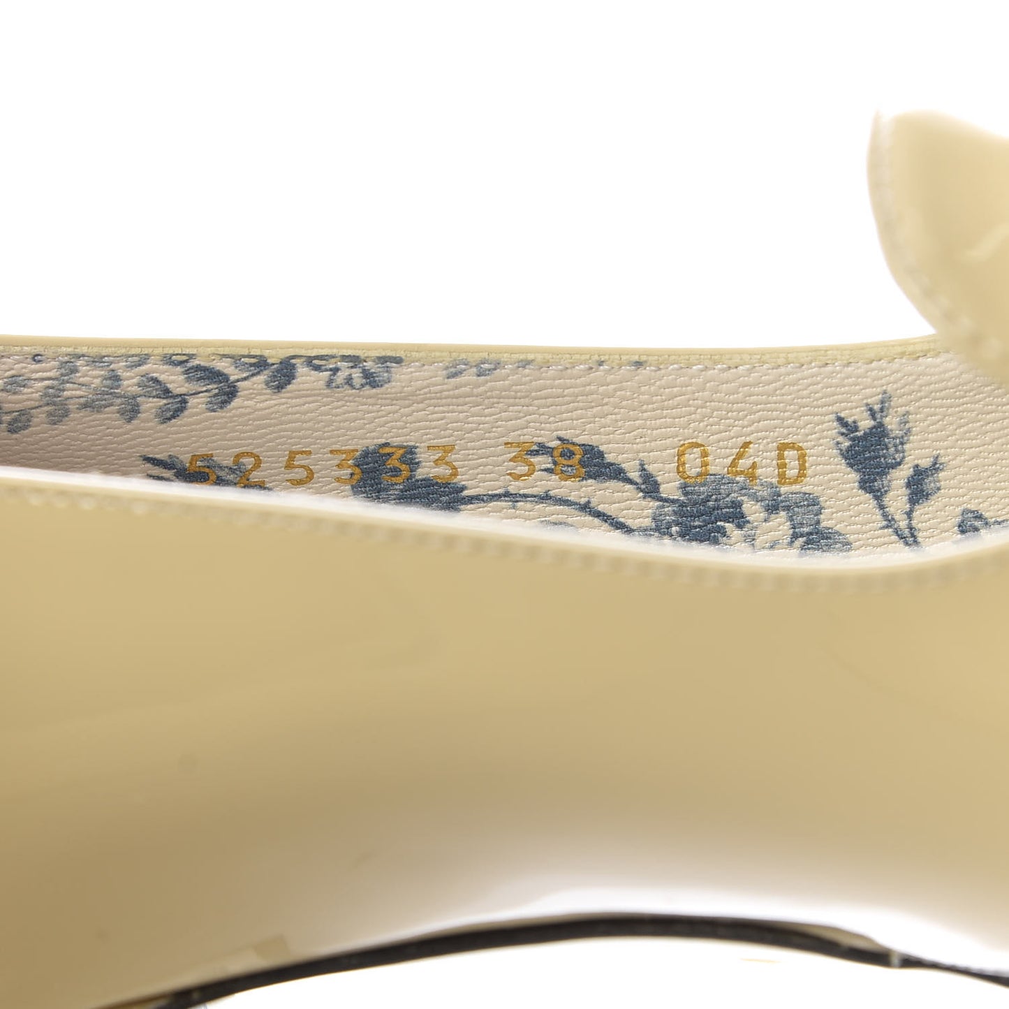 Vernice GG Victoire 55mm Loafer Pumps 38 Sand Storm