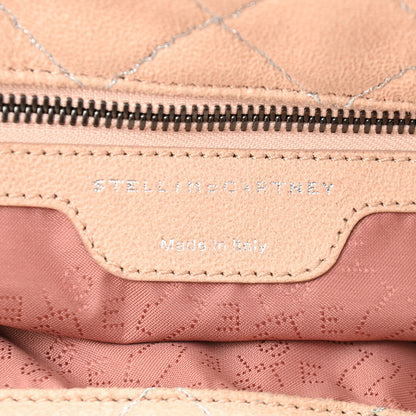 Stella McCartney Shaggy Deer Quilted Falabella Tote Powder 5 of 11
