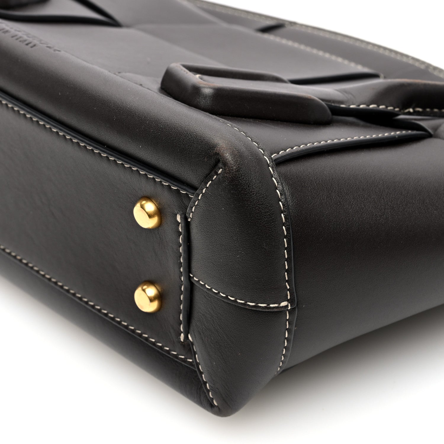 Bottega Veneta French Calfskin Maxi Intrecciato Small Arco Fondant 9 of 9