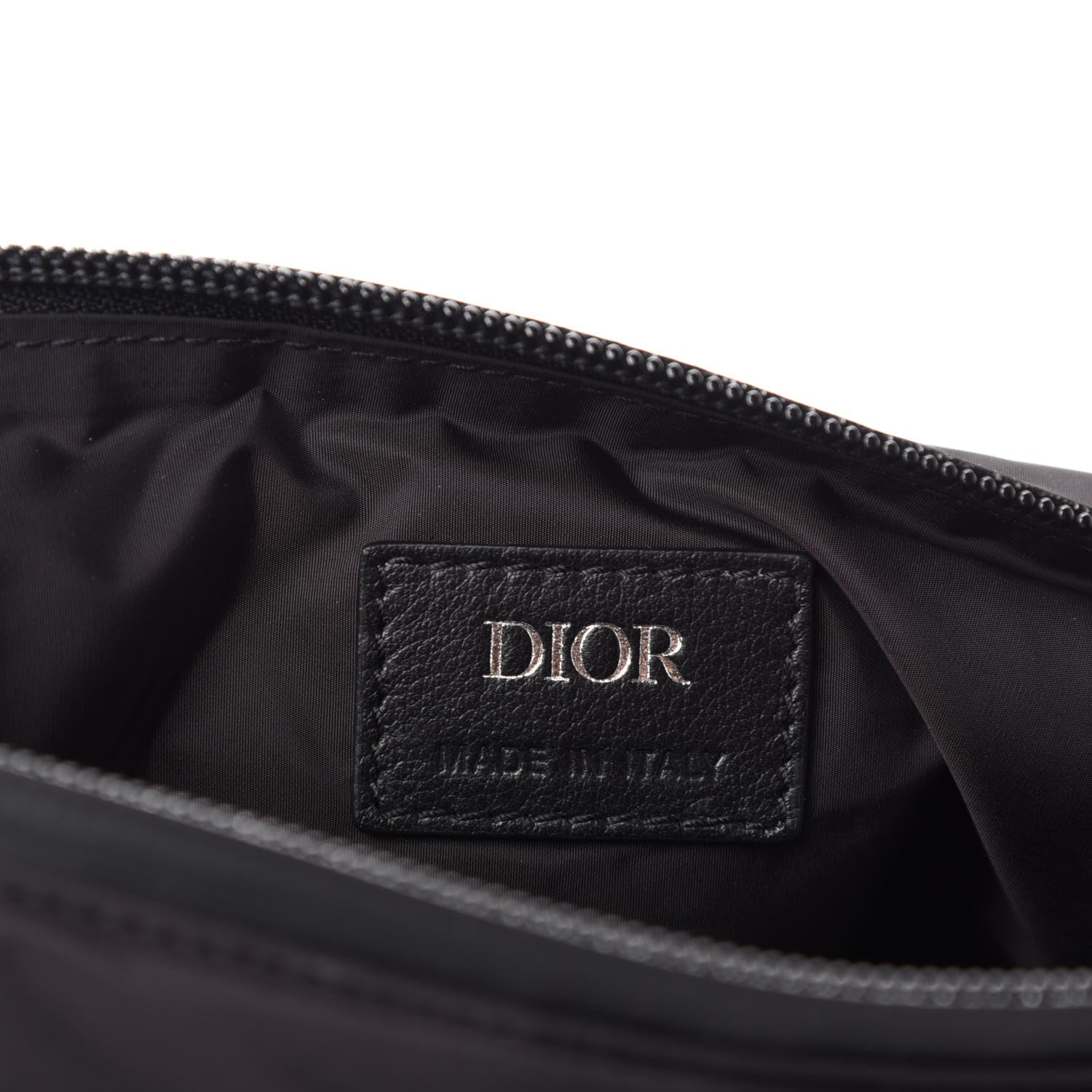 Christian Dior HOMME Nylon Saddle Messenger Bag Black 8 of 10