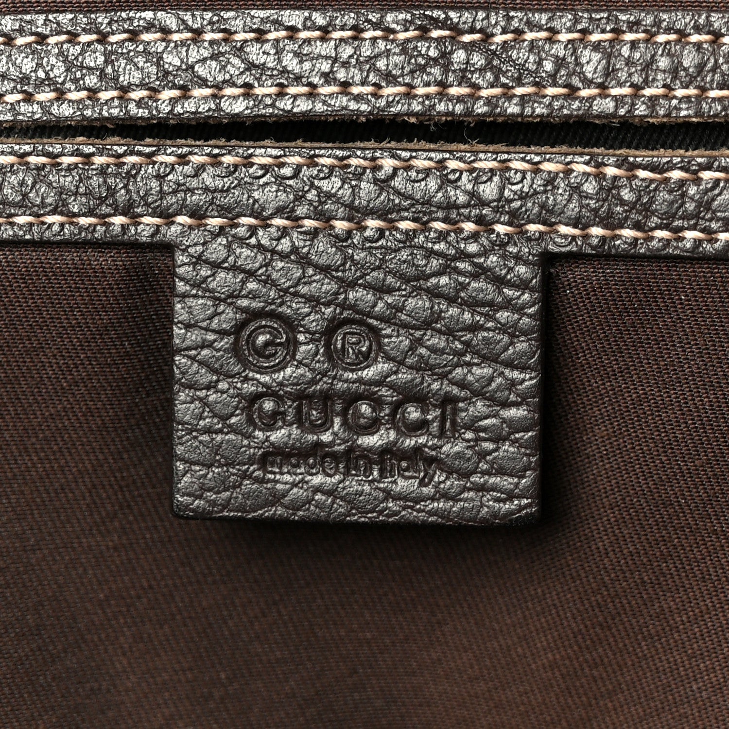 Gucci Crystal Monogram Medium Joy Tote Beige Ebony Testa Di Moro 6 of 12
