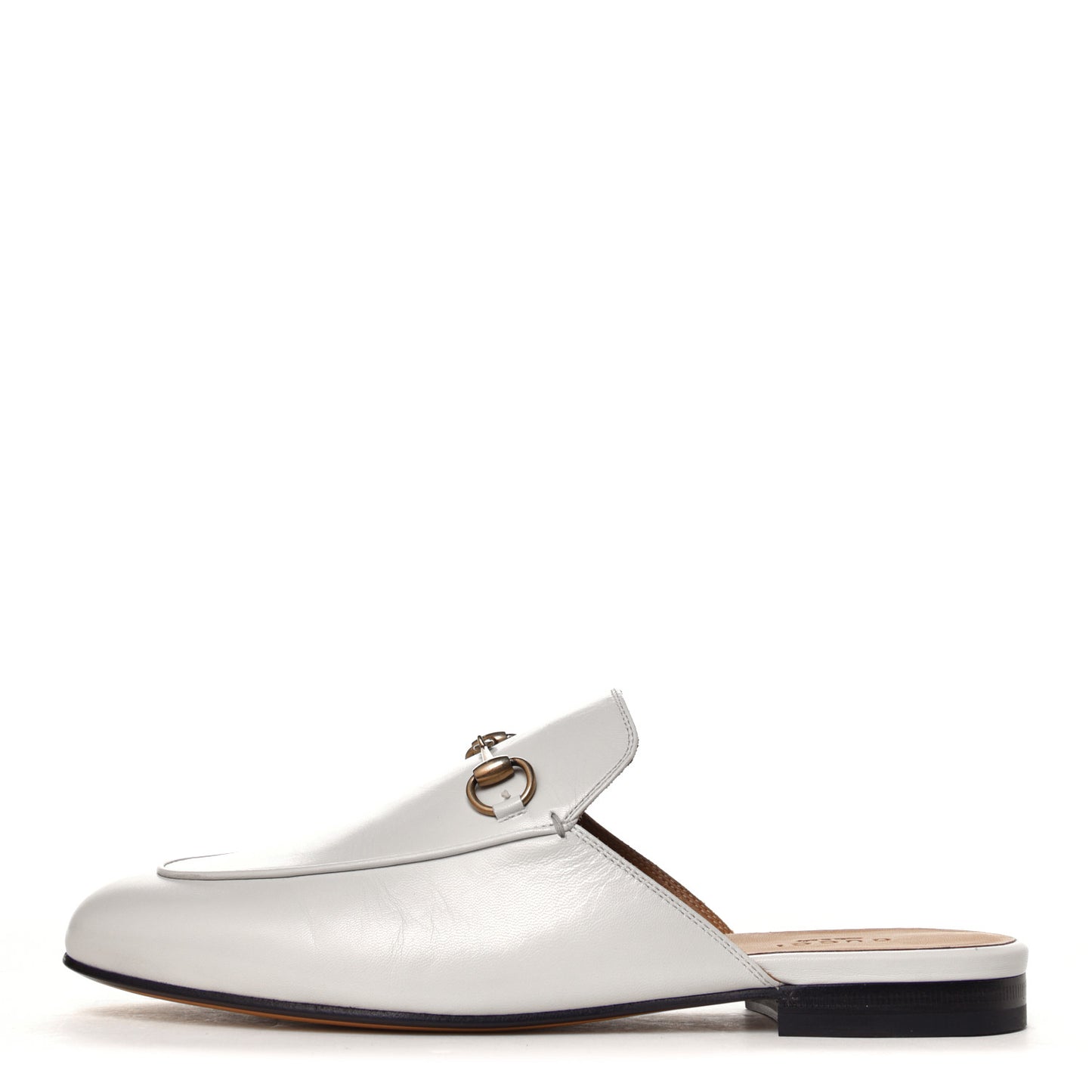 Malaga Kid Womens Princetown Slippers 38.5 Mystic White