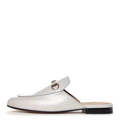 Gucci Malaga Kid Womens Princetown Slippers 38.5 Mystic White 1 of 7