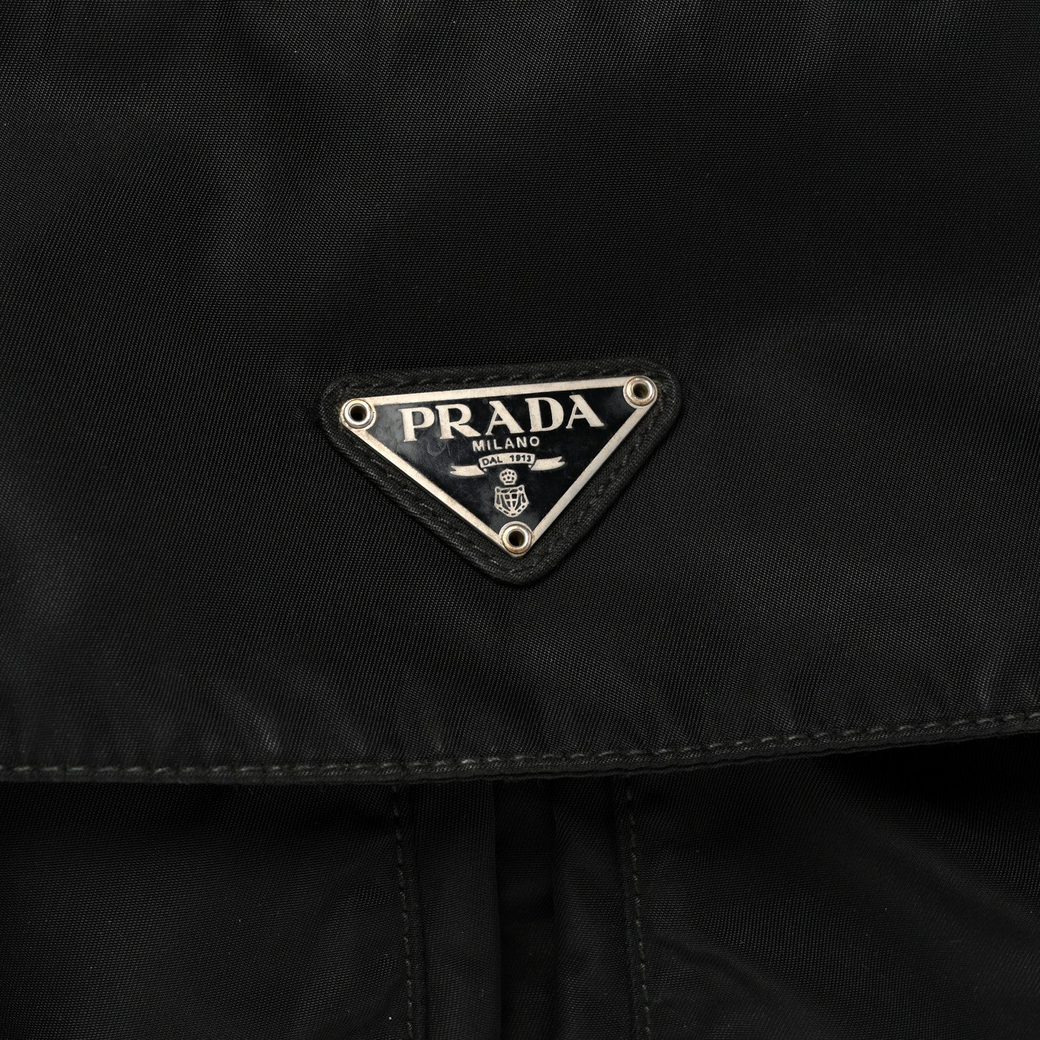 Prada Nylon Vela Sport Messenger Bag Black 7 of 10