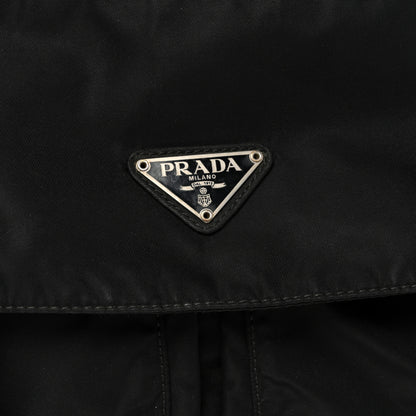 Prada Nylon Vela Sport Messenger Bag Black 7 of 10