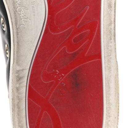 Christian Louboutin Calfskin Fique A Vontade Flat Sneakers 36 Black 7 of 13