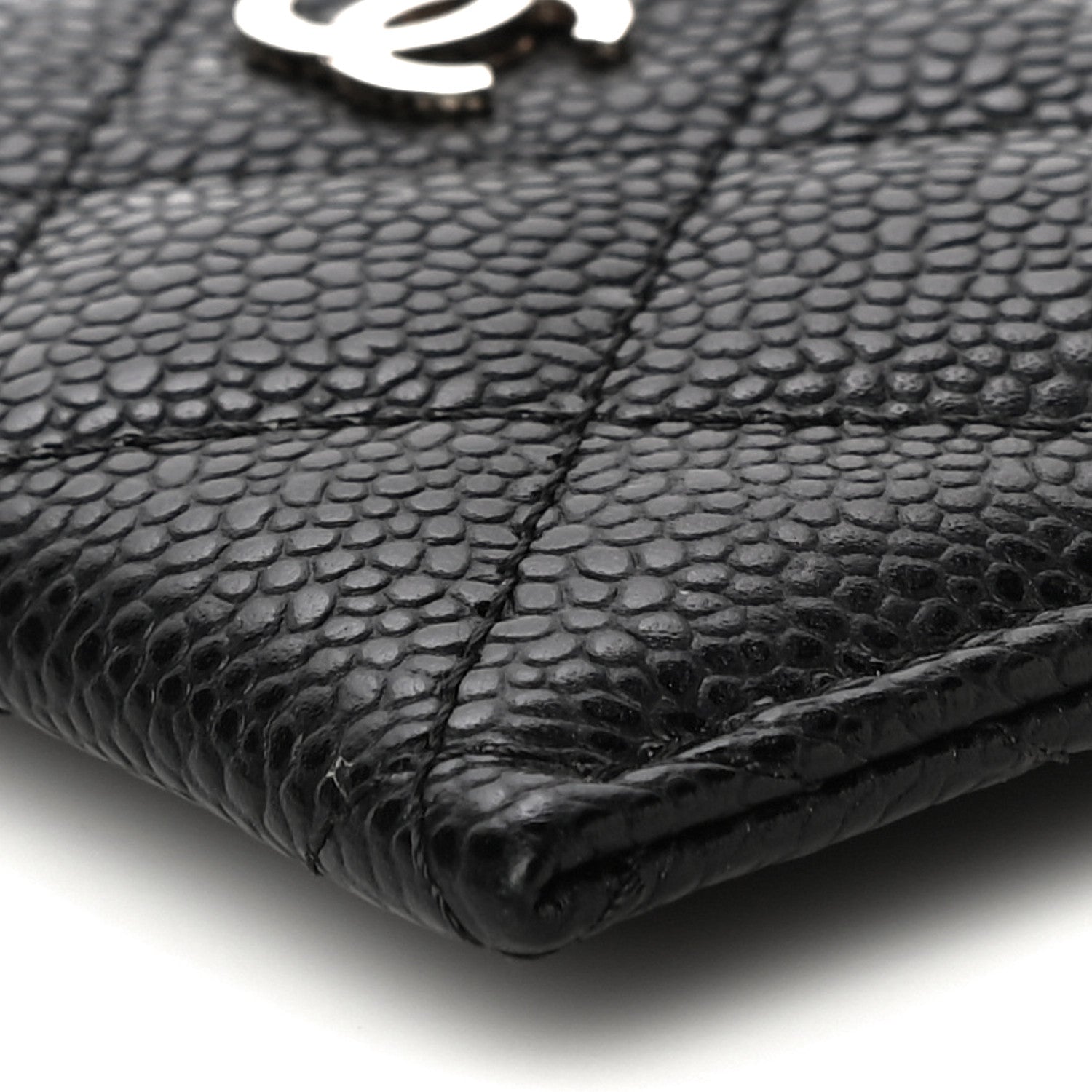 Chanel Caviar Quilted Card Holder Black 10 of 11