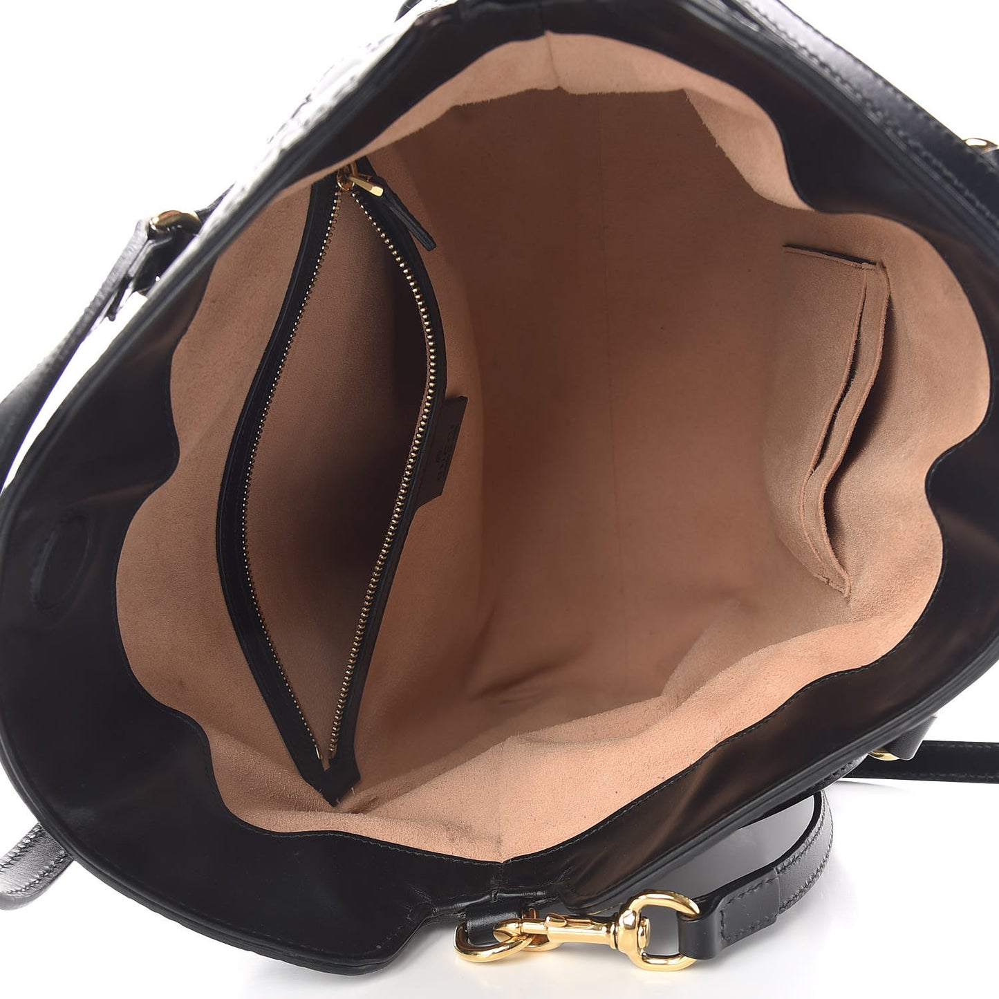 Guccissima Linea A Foldover Tote Black