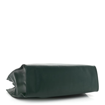 Telfar Vegan Leather Medium Shopping Bag Dark Olive 4 of 12