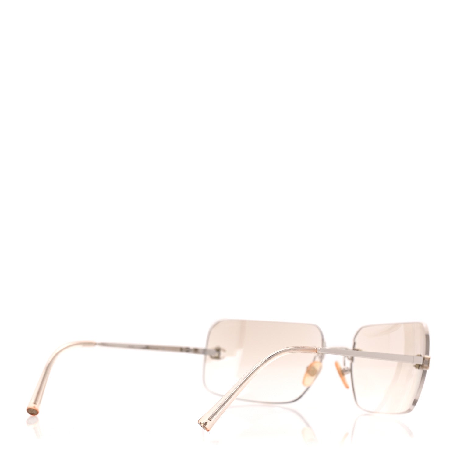 Chanel Crystal CC Logo Sunglasses 4017-D Silver 9 of 14