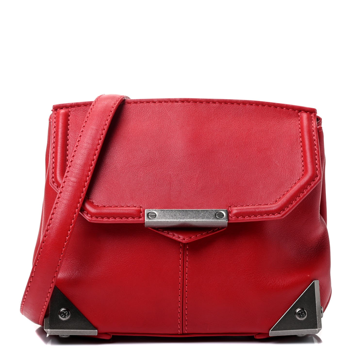 Alexander Wang Calfskin Small Marion Tote Red 1 of 4