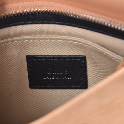 Chloe Smooth Calfskin Suede Roy Double Shoulder Bag Merino Grey Blushy Pink 7 of 8