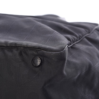 Chanel Nylon Large Travel Tote Black 9 of 12