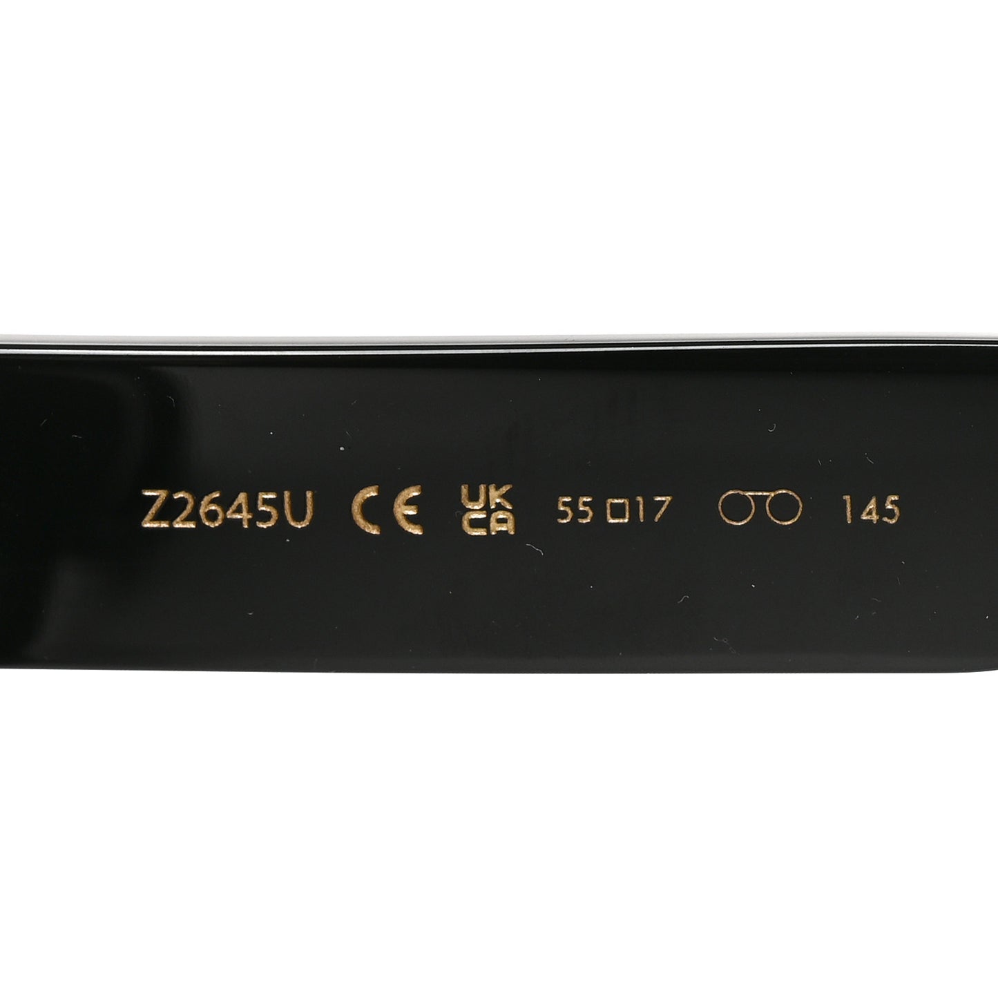 Acetate LV Line Square Sunglasses Z2645U Black