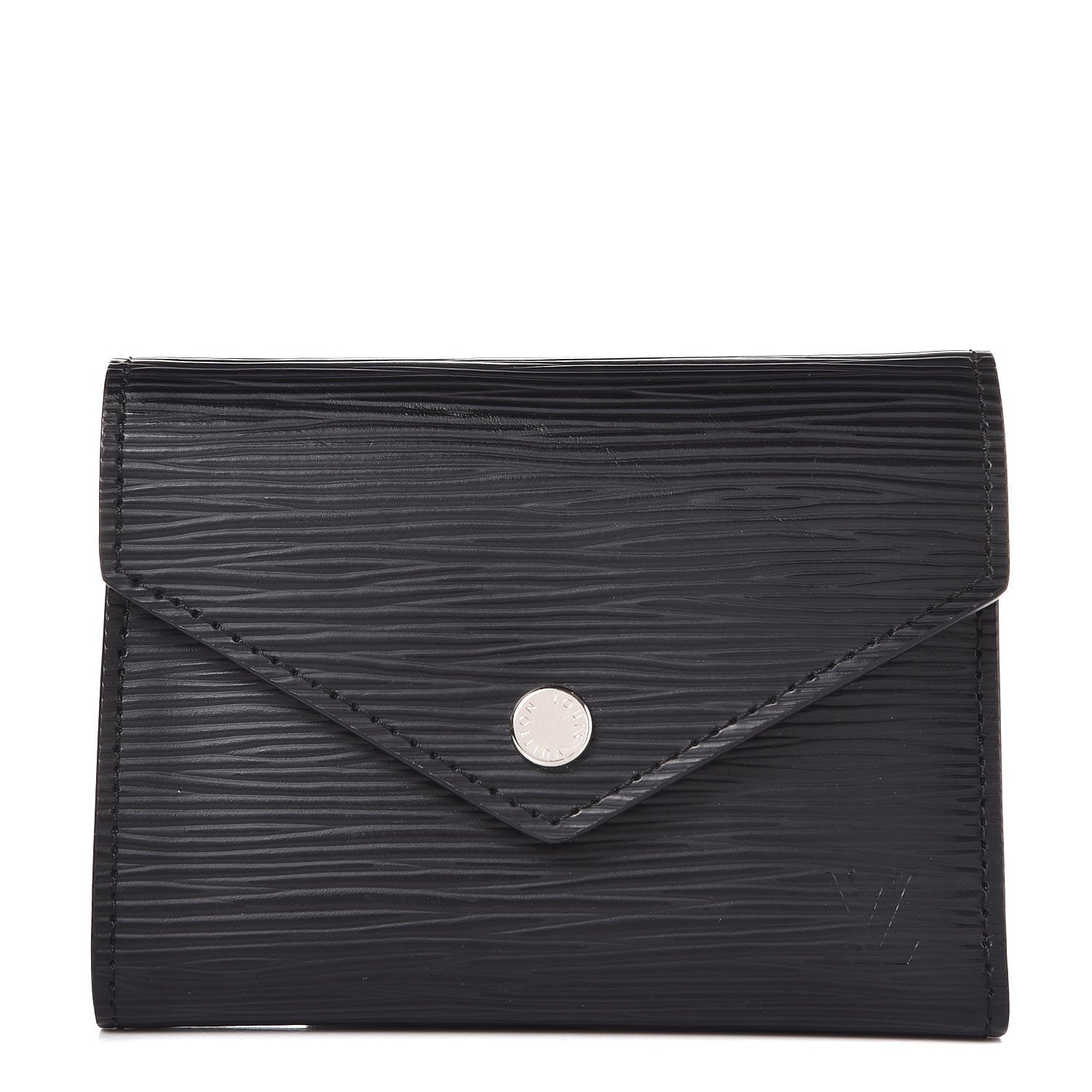 Louis Vuitton Epi Victorine Wallet Black 1 of 8