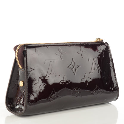 Louis Vuitton Vernis Trousse Cosmetic Pouch Amarante 3 of 6