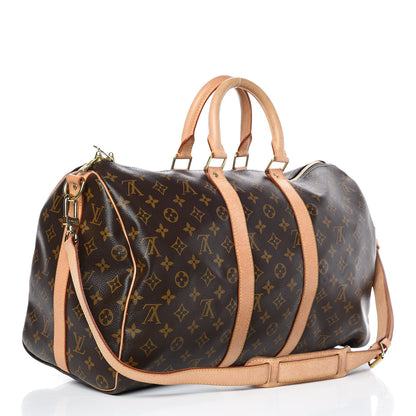 Louis Vuitton Monogram Keepall Bandouliere 45 3 of 24