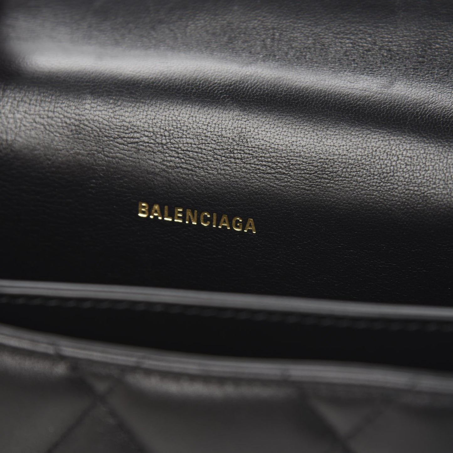Nappa Calfskin Quilted XS Sharp Belt Bag Black