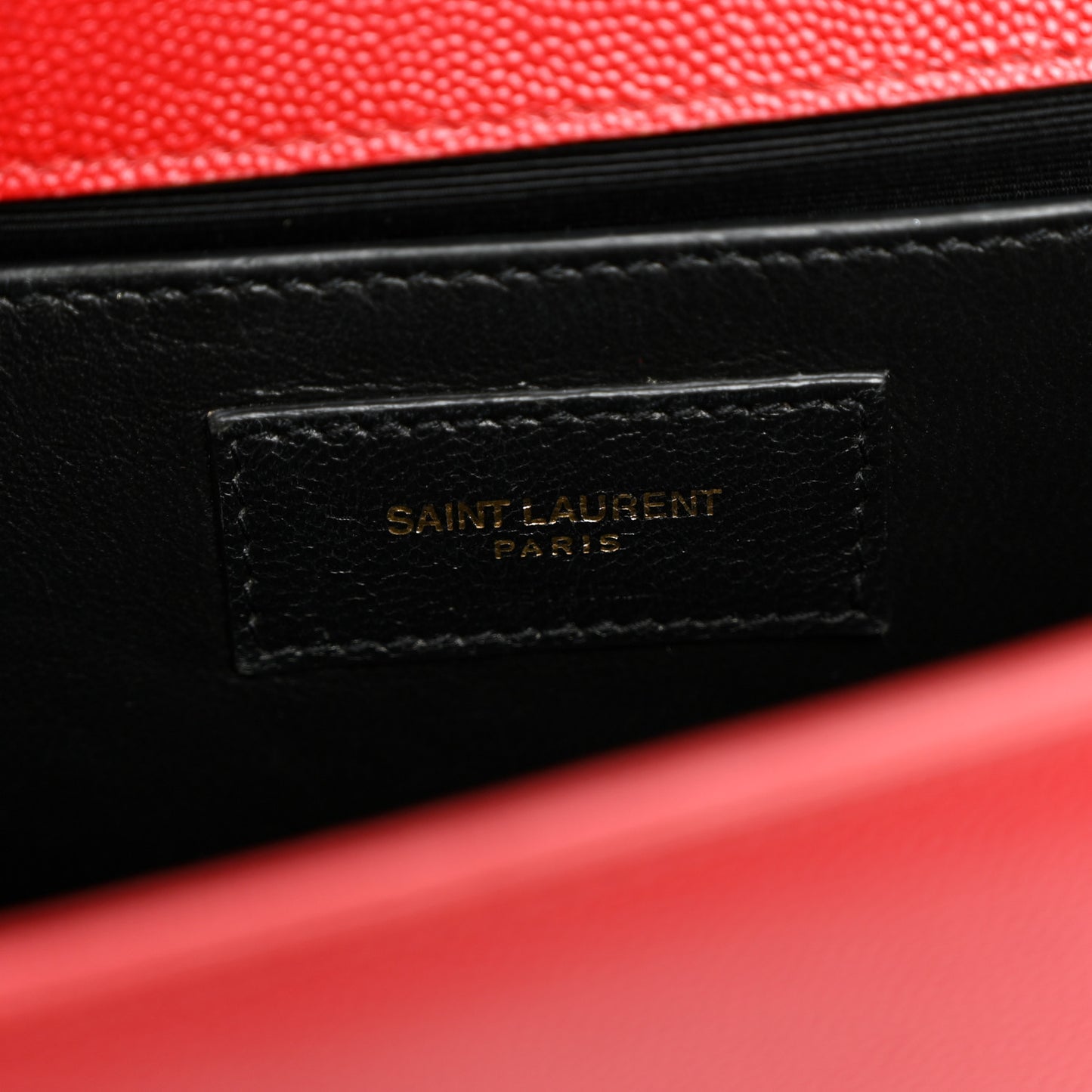 Grain De Poudre Medium Classic Monogram Kate Tassel Satchel Rouge Eros