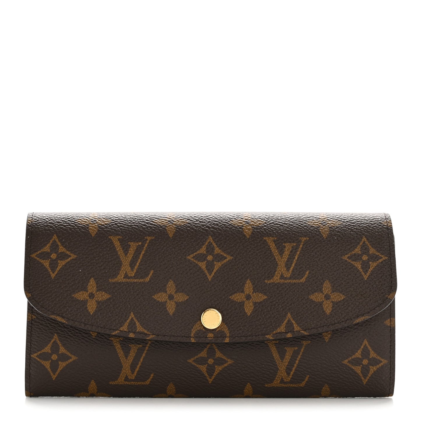 Monogram Emilie Wallet Rose Ballerine