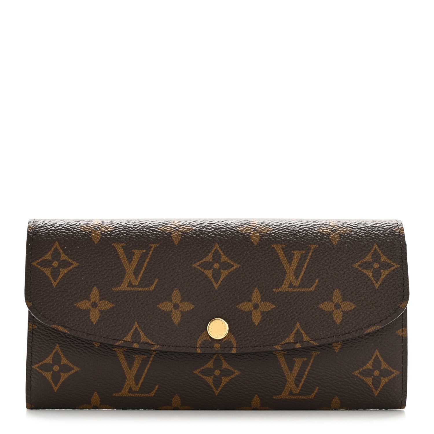 Louis Vuitton Monogram Emilie Wallet Rose Ballerine 1 of 10