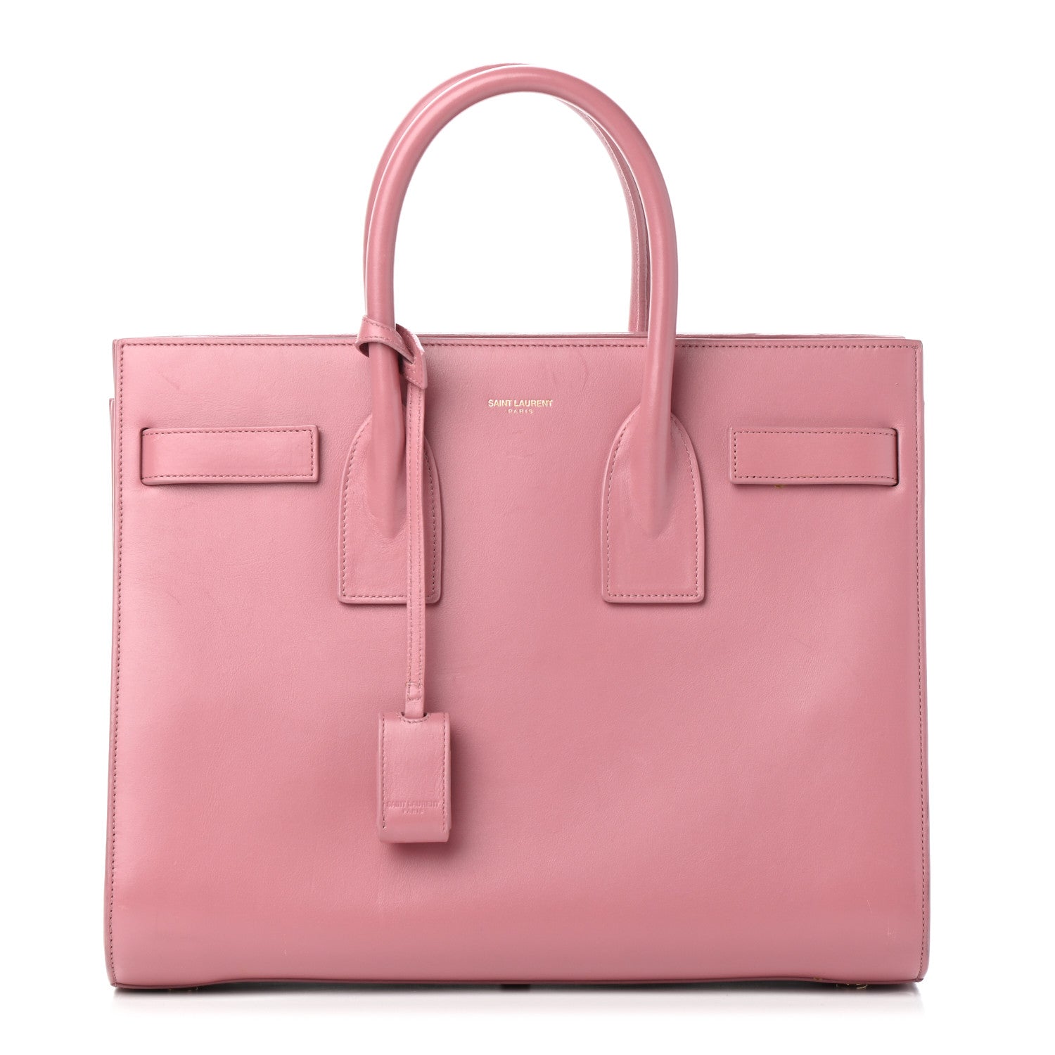 Saint Laurent Calfskin Small Sac De Jour Dark Rose 1 of 6