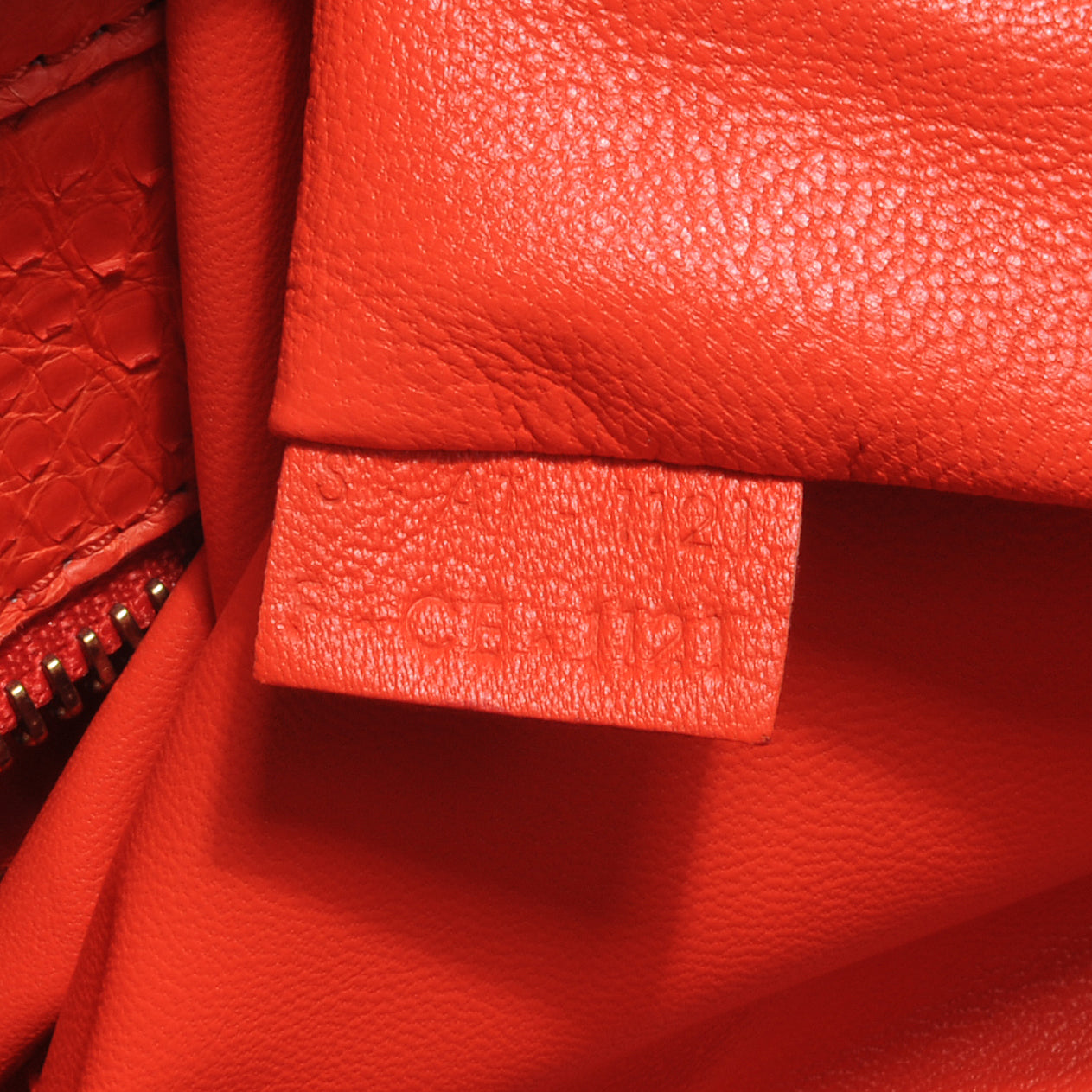 Python Mini Luggage Red