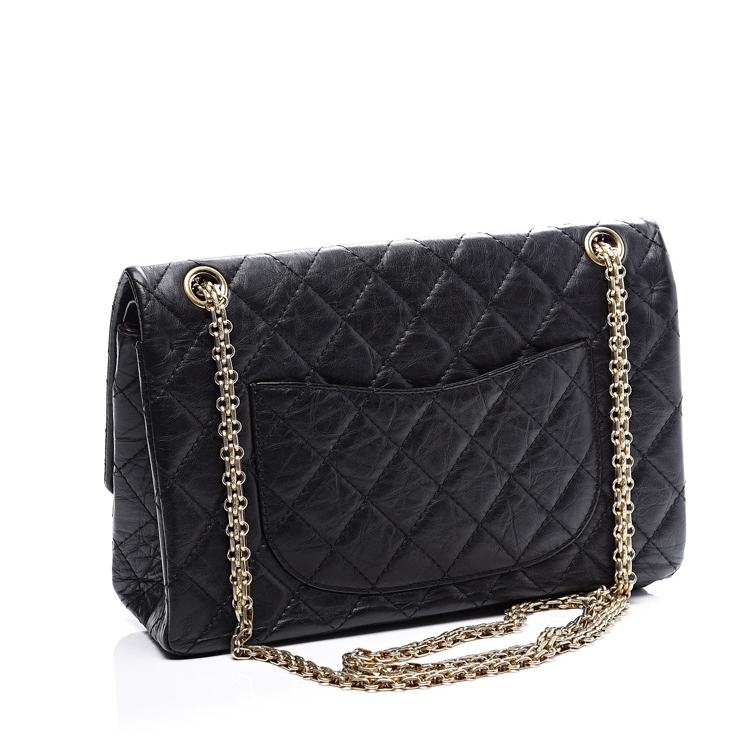 Chanel Aged Calfskin Quilted 2.55 Reissue 226 Flap Black 2 of 10