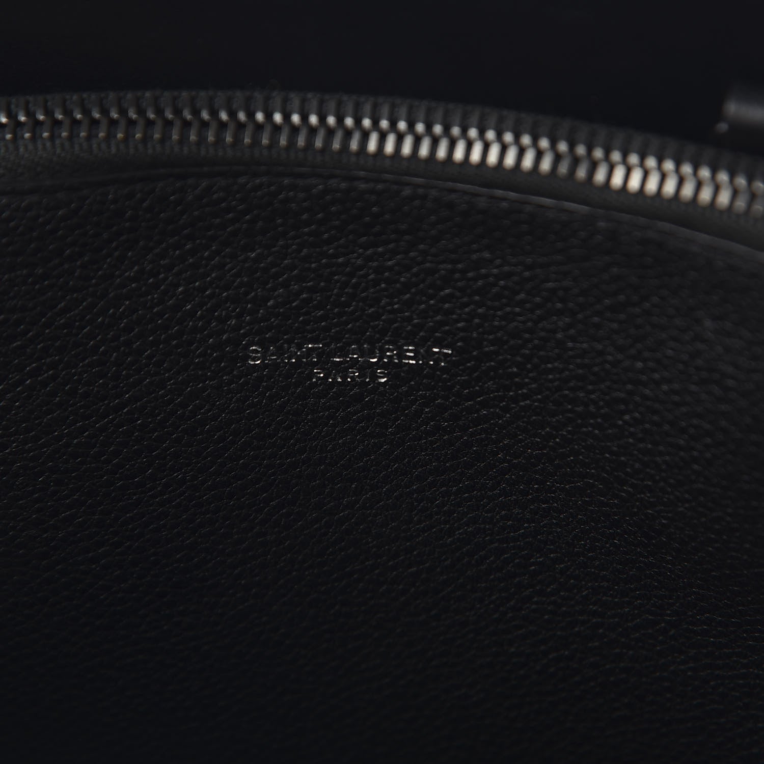 Saint Laurent Grained Calfskin Large Sac De Jour Carryall Black 7 of 10