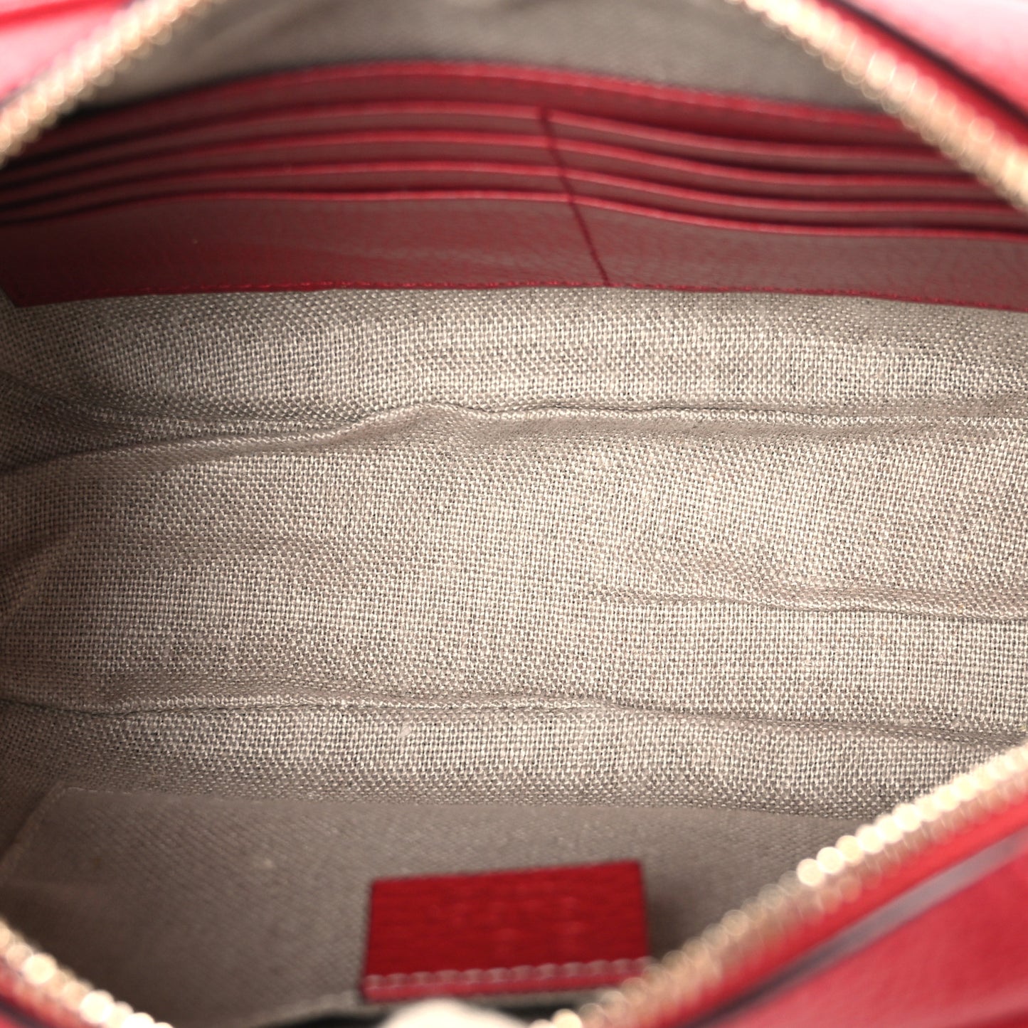 Monogram Mini Bree Messenger Bag Red