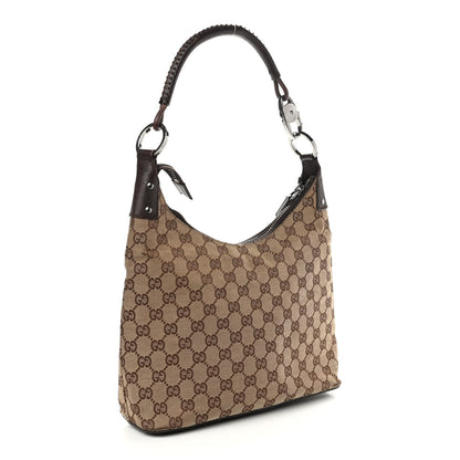 Gucci Monogram Shoulder Bag Dark Brown 2 of 14
