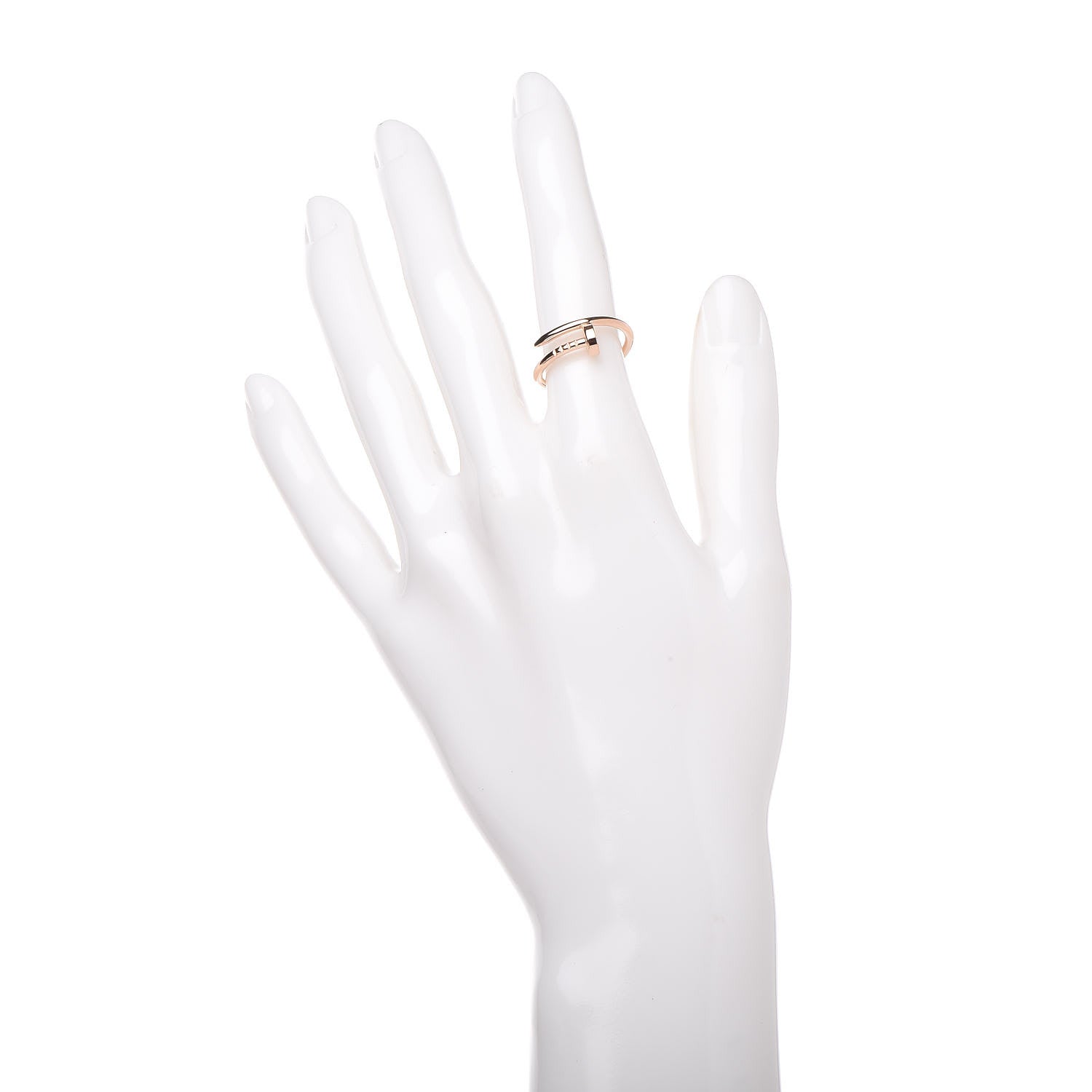 Cartier 18K Pink Gold Small Juste Un Clou Ring 50 5.25 2 of 4