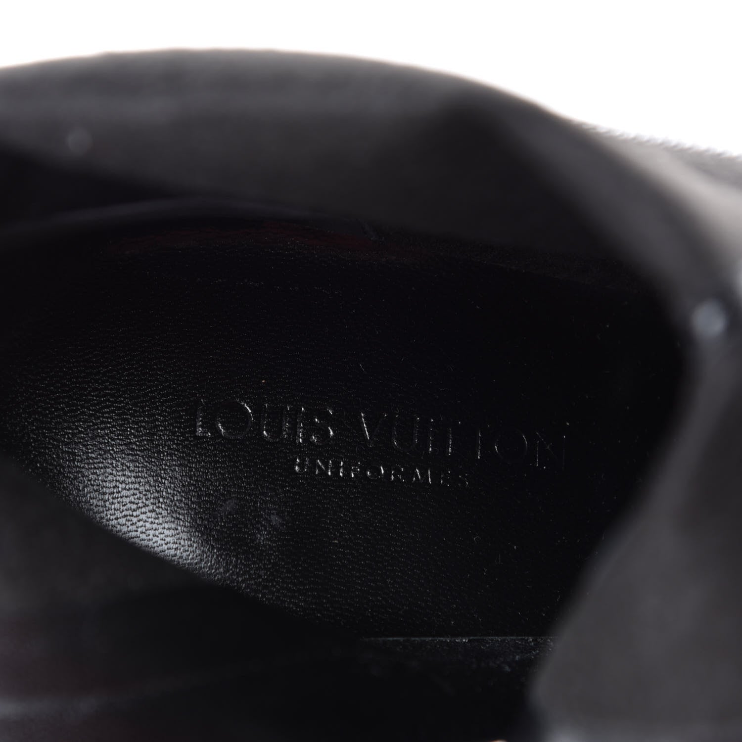Louis Vuitton Patent Silhouette Ankle Boots 38.5 Black 8 of 10