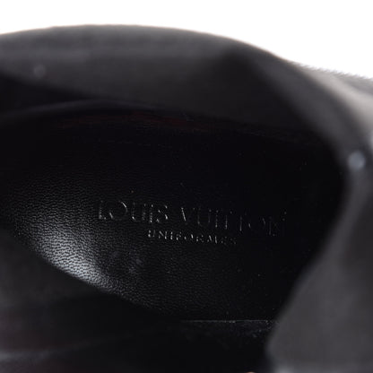 Louis Vuitton Patent Silhouette Ankle Boots 38.5 Black 8 of 10