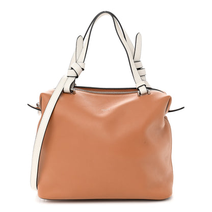 Celine Lambskin Small Soft Cube Satchel Light Tan 1 of 9