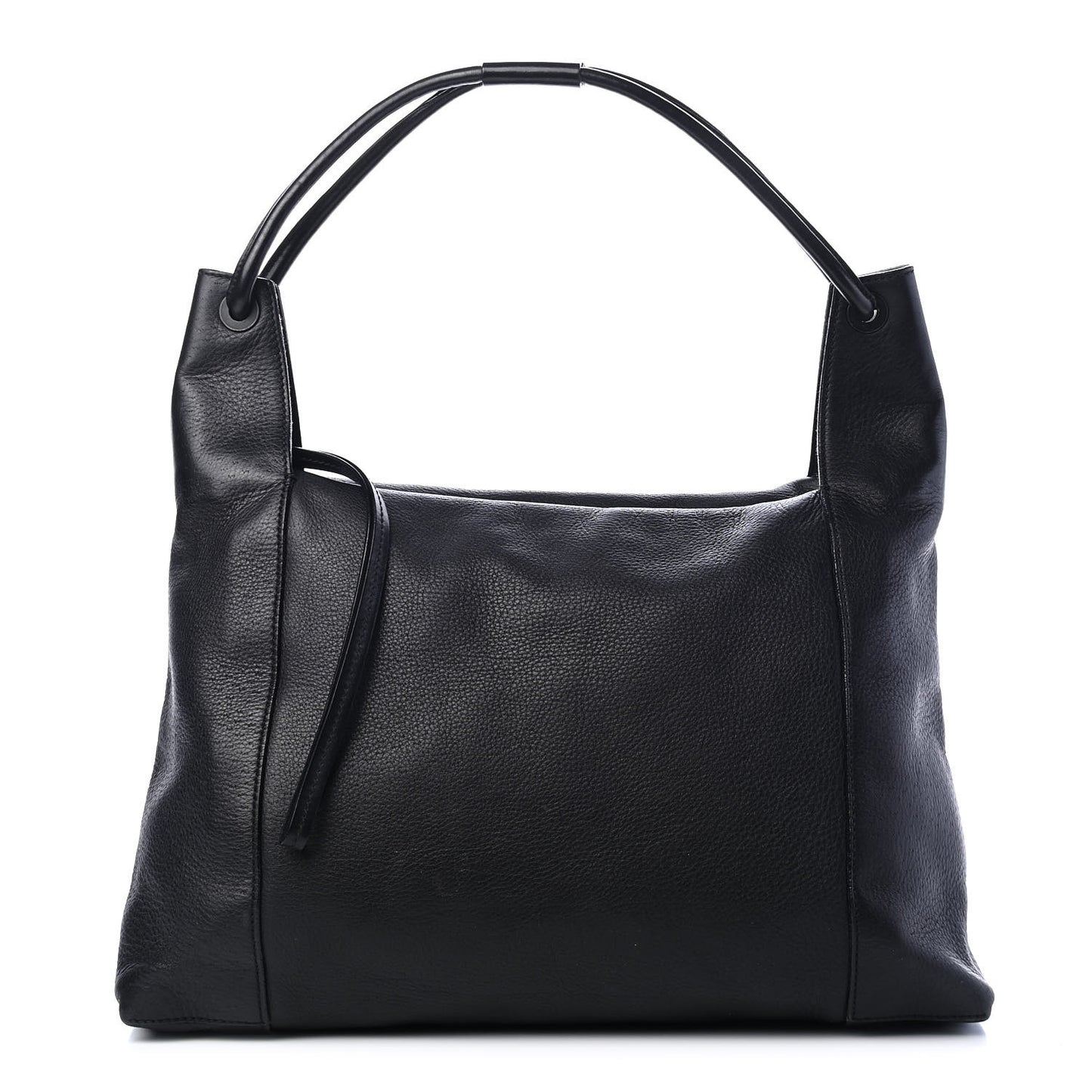 Calfskin Shoulder Bag Black