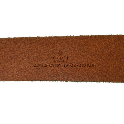 Gucci Faded Calfskin Double G 40mm Belt 110 44 Cuir 4 of 6