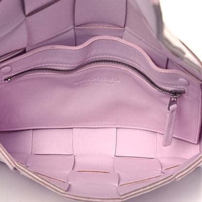 Bottega Veneta Lambskin Maxi Intrecciato Cassette Crossbody Bag Bliss Washed 5 of 9