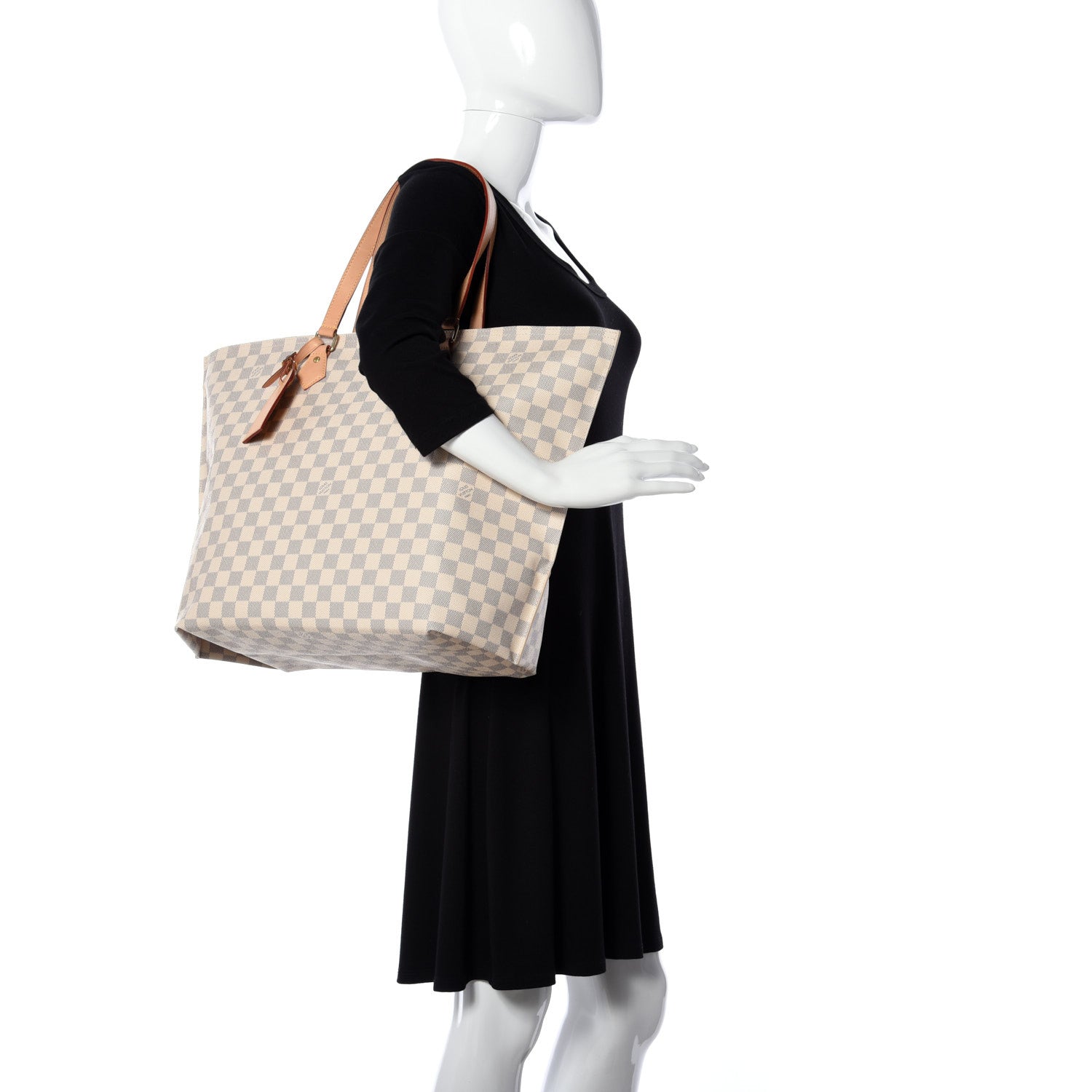 Louis Vuitton Damier Azur All-In MM 2 of 9