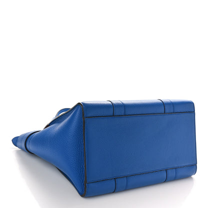 Mulberry Classic Grain Small Bayswater Zip Tote Porcelain Blue 4 of 9