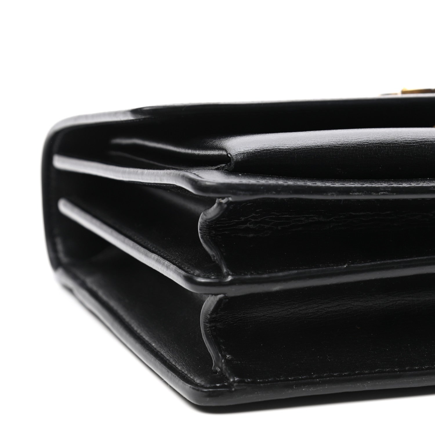 Saint Laurent Calfskin Medium Monogram Sunset Black 8 of 9