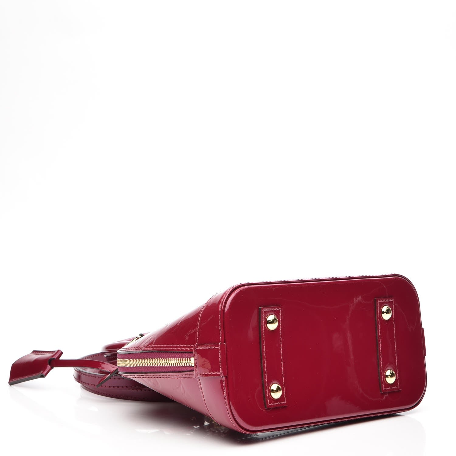 Louis Vuitton Vernis Alma BB Magenta 5 of 7