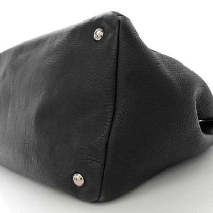 Prada Vitello Daino Tote Black 10 of 14