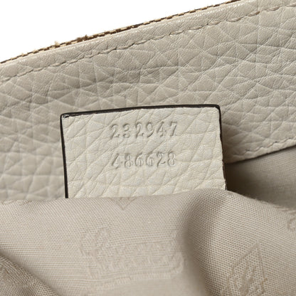 Gucci Monogram Medium Bamboo Bar Tote Off White 7 of 11