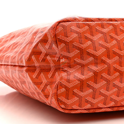 Goyard Goyardine Fidji Zip Hobo Orange 9 of 17