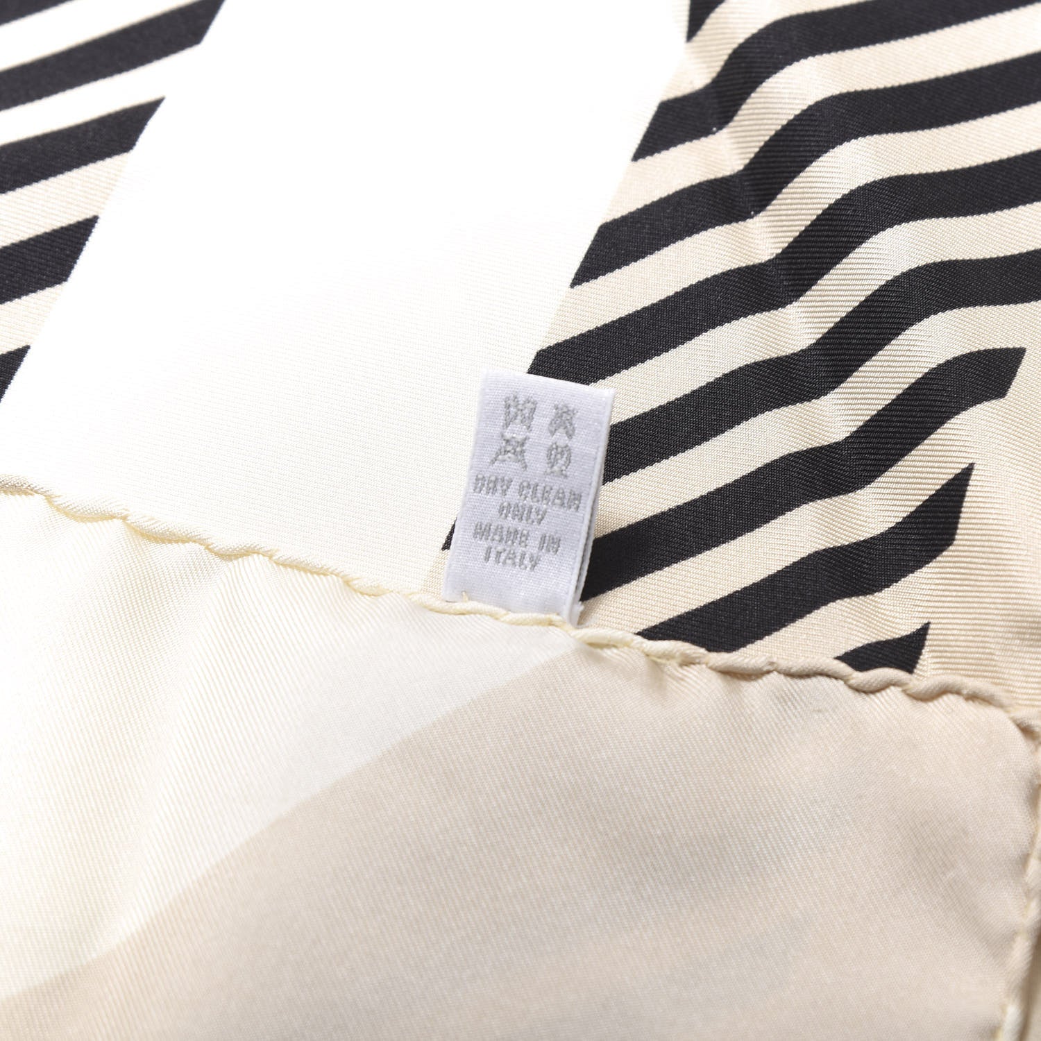 Burberry Silk Nova Check Square Scarf Beige 4 of 4