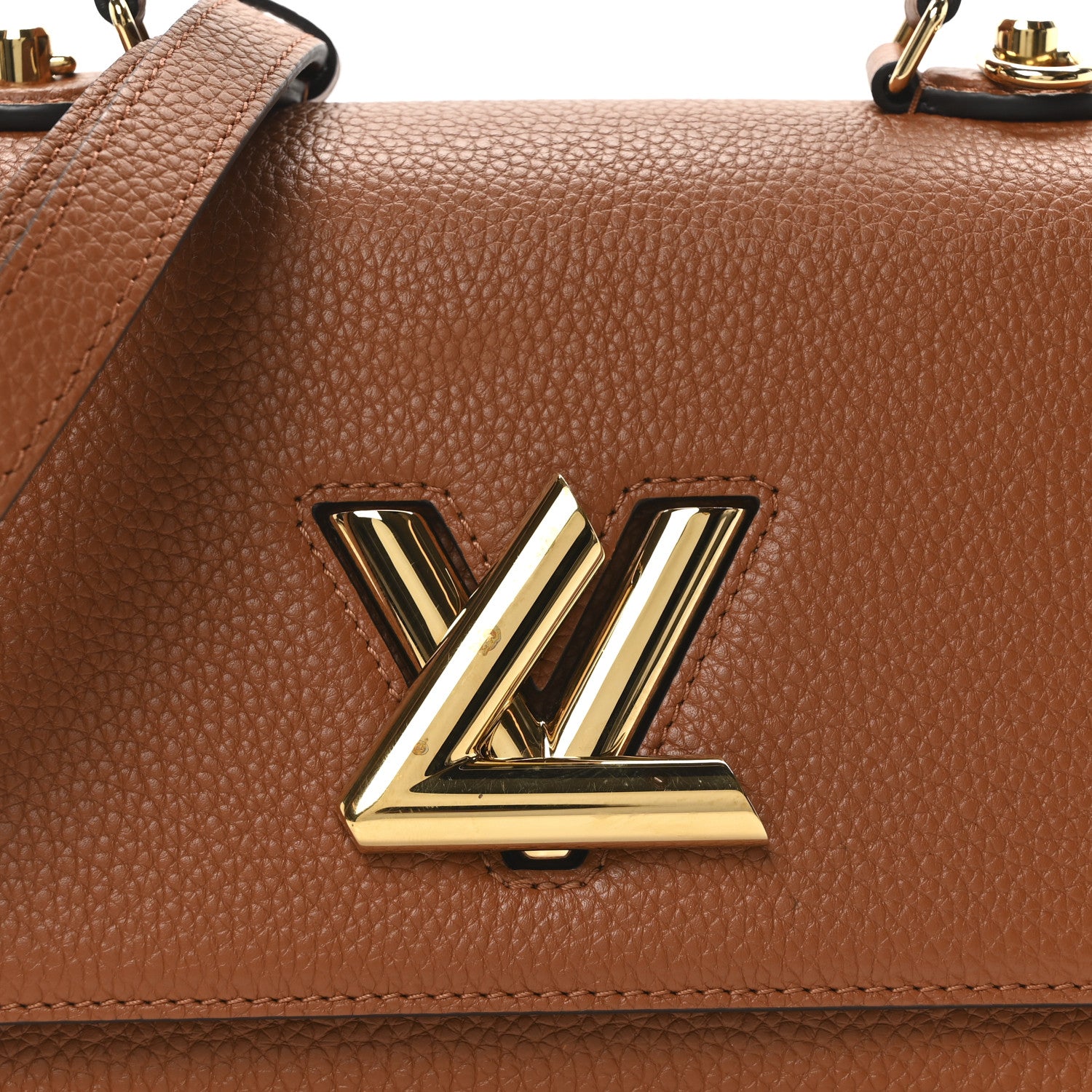 Louis Vuitton Taurillon Twist One Handle PM Caramel 8 of 10